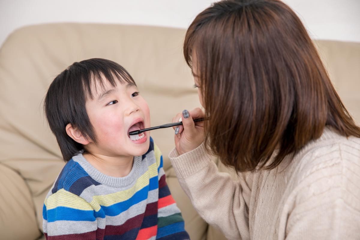 子どもの歯の磨き方について